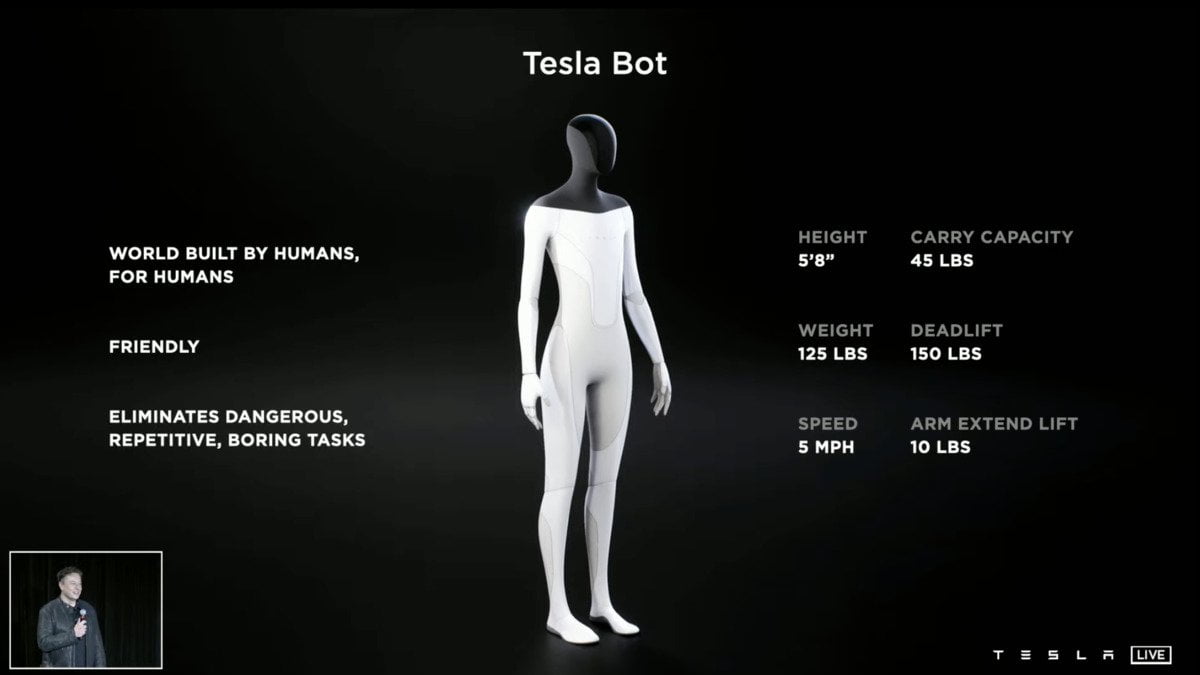 TESLA HUMANOID ROBOT A GAME-CHANGER